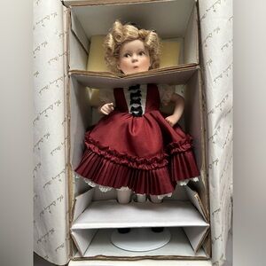 Danbury Mint Shirley Temple Movie Classics “Dimples” Porcelain Doll
